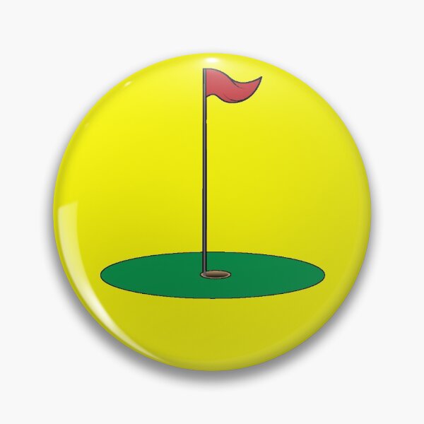 Artikelvorschau, Golf Green auf gelbem Hintergrund entworfen und verkauft von Shaxspere.