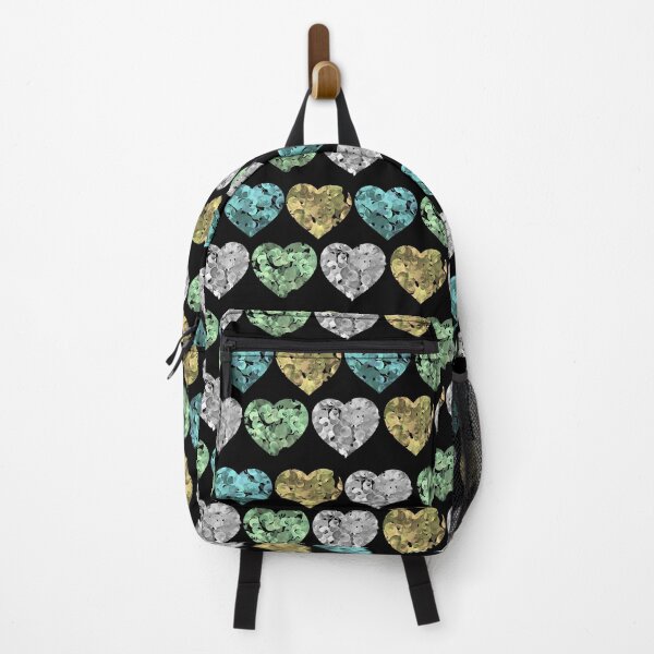 Item preview, Gem Heart Pattern & Sticker Pack designed and sold by RitaLaiArt.