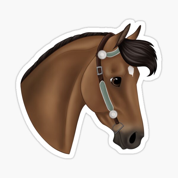 Aperçu de l'œuvre Cheval bai créée et vendue par peyeqart.