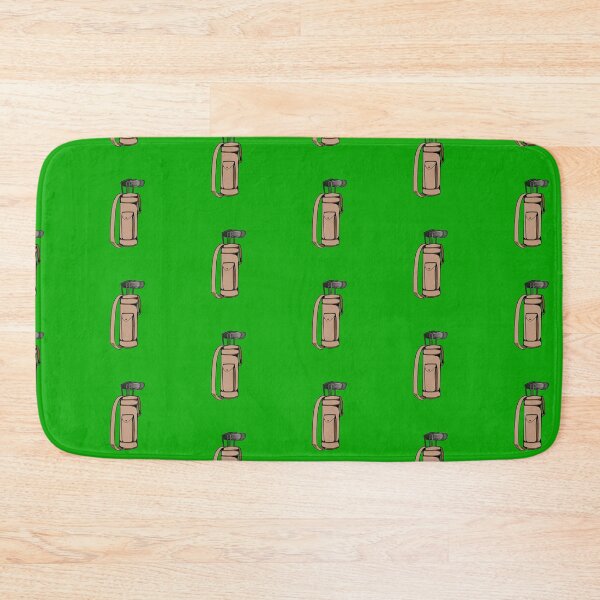 Item preview, Golf Bag on Green Background designed and sold by Shaxspere.