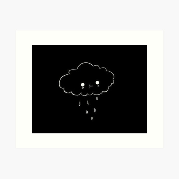 Láminas artísticas: Llorando Nube Lluvia | Redbubble Láminas artísticas: Llorando Nube Lluvia | Redbubble