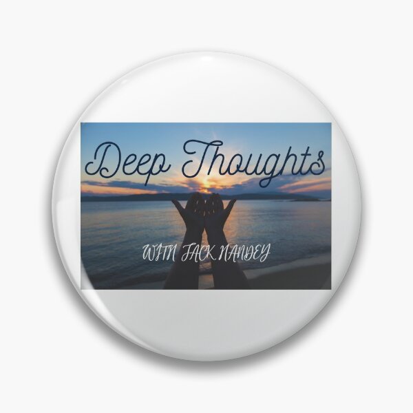 Item preview, Deep Thoughts with Jack Handey designed and sold by Go-Plaid.