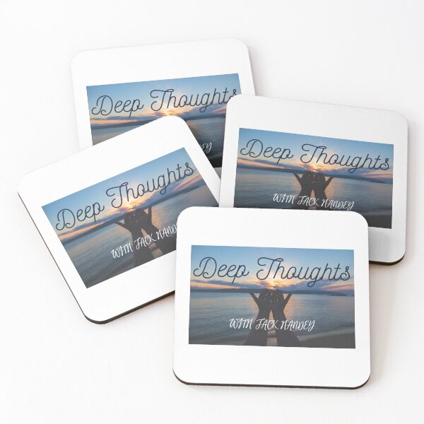 Item preview, Deep Thoughts with Jack Handey designed and sold by Go-Plaid.