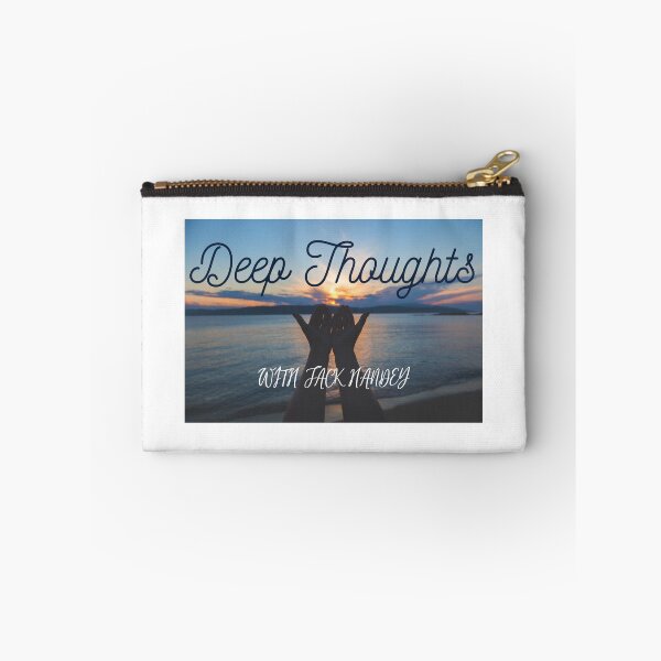 Item preview, Deep Thoughts with Jack Handey designed and sold by Go-Plaid.