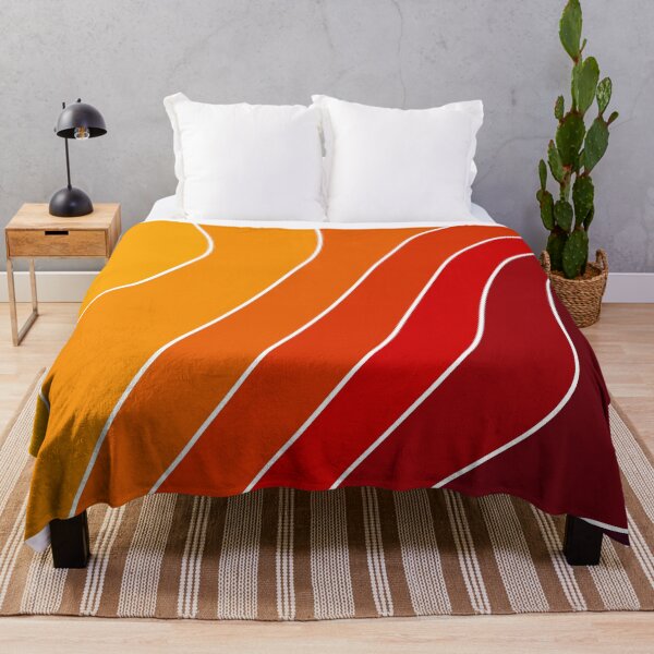 Item preview, Yellow and Red gradient Abstract, Abstract Art, Minimalist Art, Simple Pattern, Wave Abstract designed and sold by bluesky26.