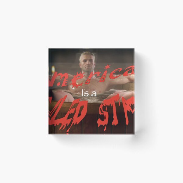 Item preview, Bathtub Geralt "America is a failed state" 1 designed and sold by duckyaisha.