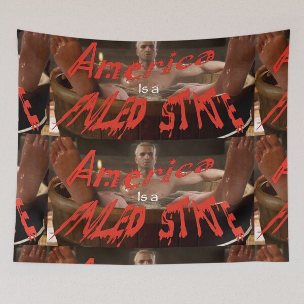 Item preview, Bathtub Geralt "America is a failed state" 1 designed and sold by duckyaisha.