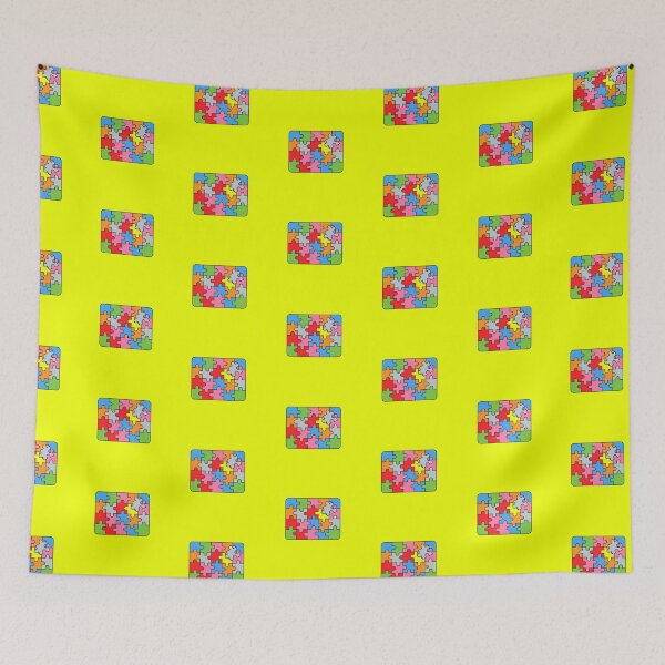 Item preview, Jigsaw Puzzle on Yellow Background designed and sold by Shaxspere.