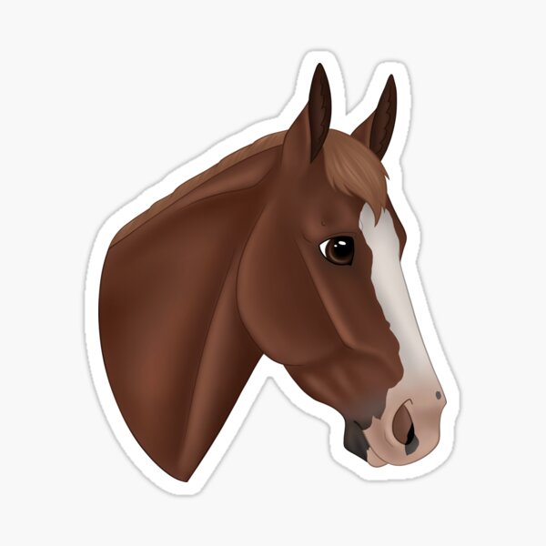 Item preview, Cheval alezan designed and sold by peyeqart.