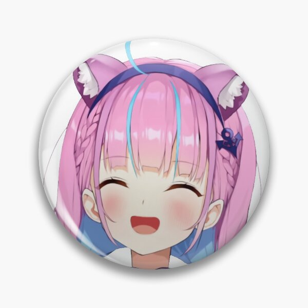Item preview, Minato Aqua neko smile - Hololive designed and sold by OshiOki.
