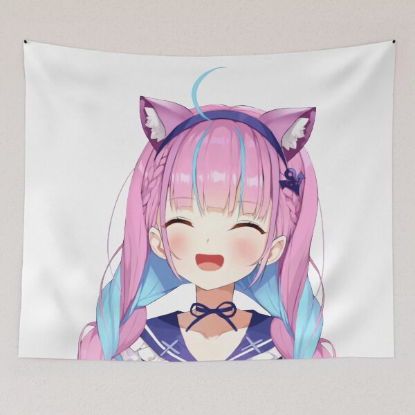 Item preview, Minato Aqua neko smile - Hololive designed and sold by OshiOki.