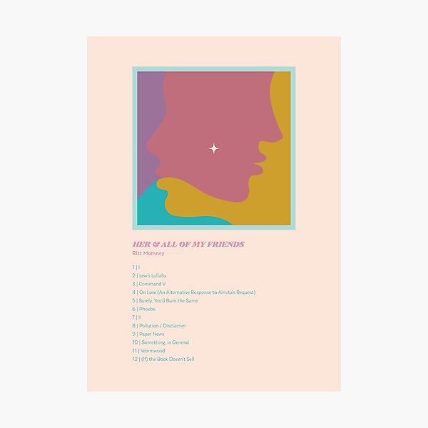 Item preview, Ritt Momney Album Cover designed and sold by Sarah Wu.