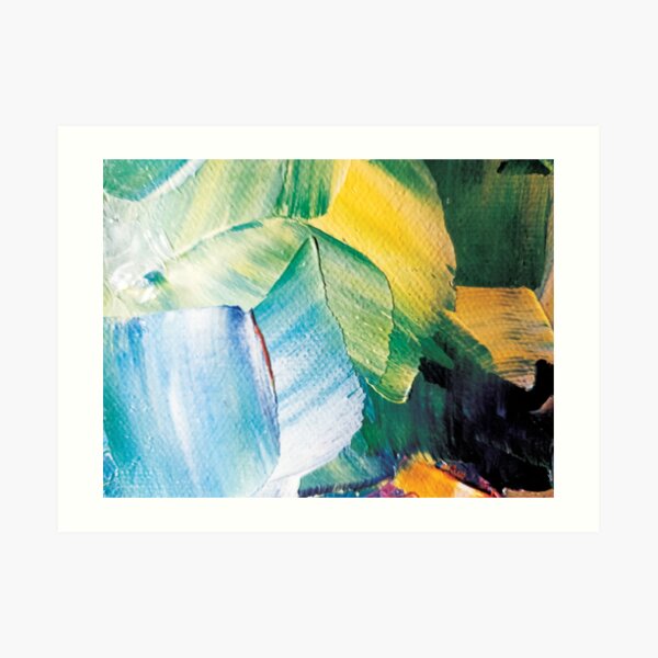 Download Abstract Rainforest Art Prints Redbubble