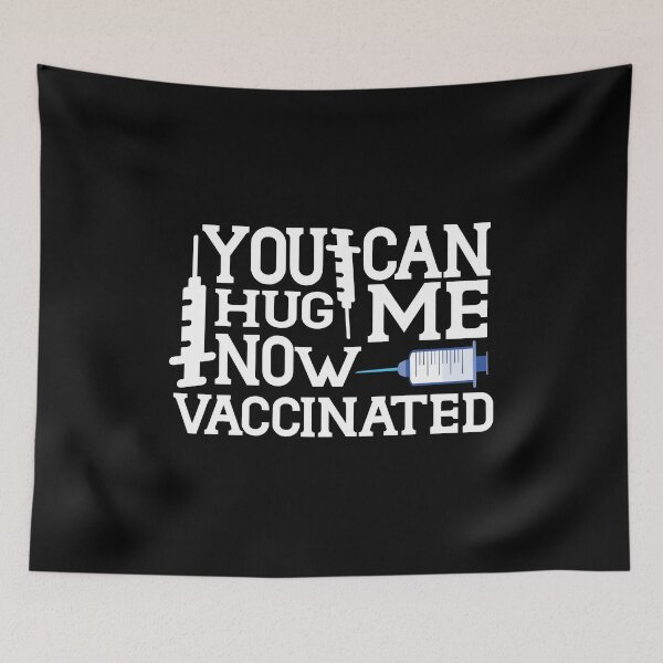 Item preview, vacunado ya me puedes abrazar designed and sold by buzz1days.