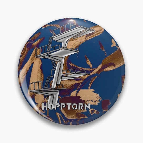 Item preview, Sepia Blue Springboard for High Diving designed and sold by danceink.