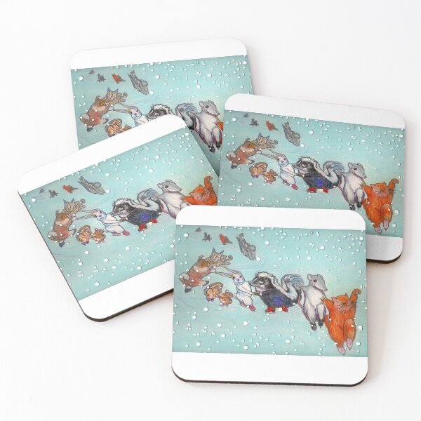 Item preview, Waltz of theAnimals Skating in the Snow designed and sold by ByCAP.