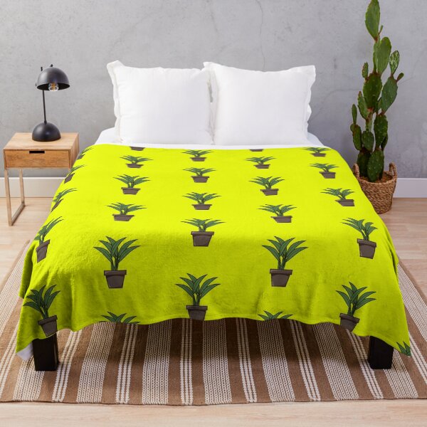 Item preview, Potted Plant on Yellow Background designed and sold by Shaxspere.