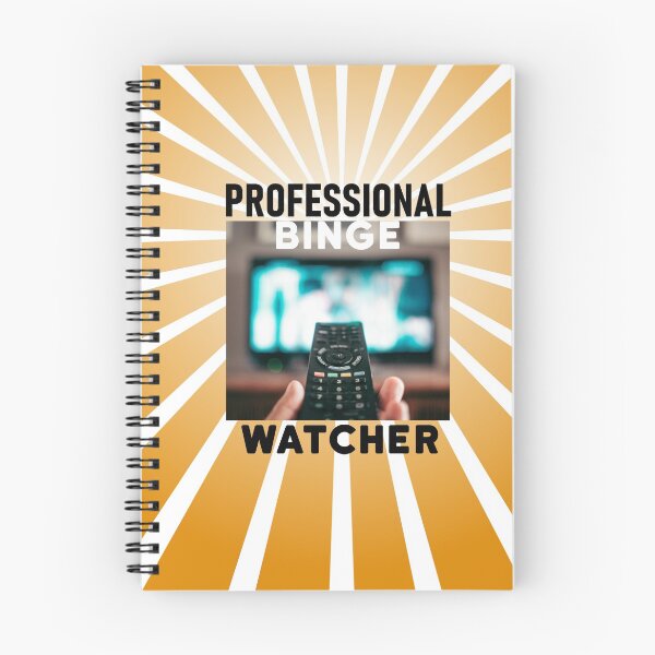 Item preview, Professional Binge Watcher designed and sold by aktiveaddict.