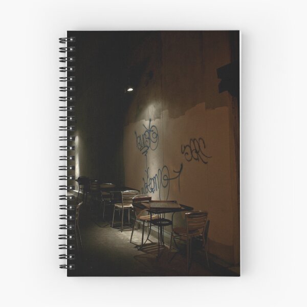 Item preview, Alley Cafe with Graffiti Urban Photograph designed and sold by J Teachey.