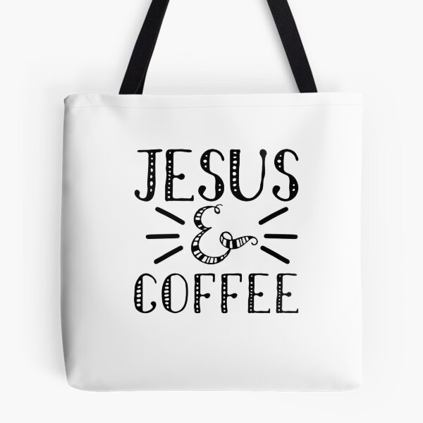 Item preview, Jesus And Coffee Quote Christian Coffee Lover designed and sold by Mytoonsquad.
