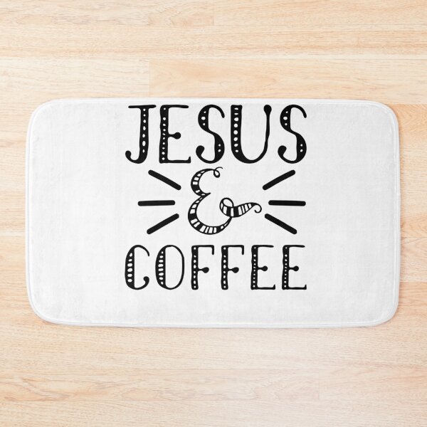 Item preview, Jesus And Coffee Quote Christian Coffee Lover designed and sold by Mytoonsquad.