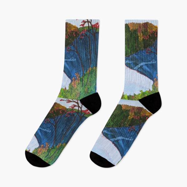 Item preview, Autumn Waterfall Print designed and sold by nandinis1.