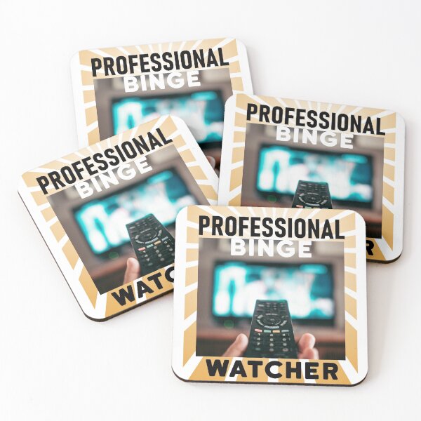 Item preview, Professional Binge Watcher designed and sold by aktiveaddict.