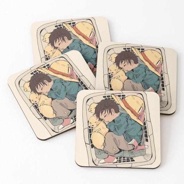 Item preview, luffy and puppies designed and sold by ccyans.