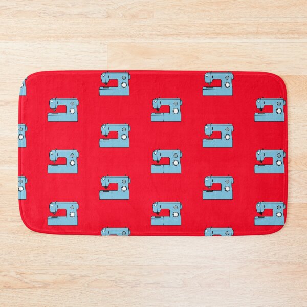Item preview, Sewing Machine on Red Background designed and sold by Shaxspere.