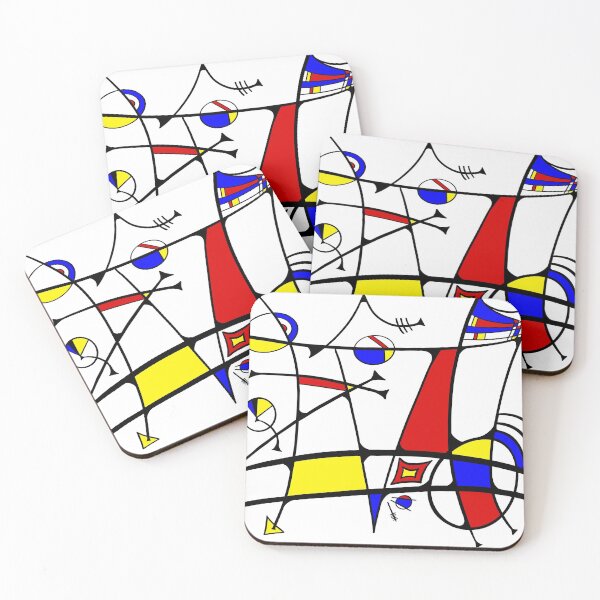 Item preview, Miro-inspired Abstract designed and sold by ZenHenna.