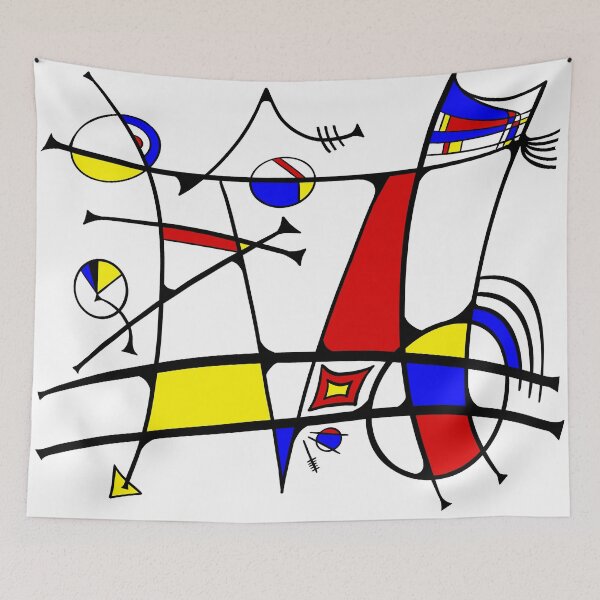 Item preview, Miro-inspired Abstract designed and sold by ZenHenna.