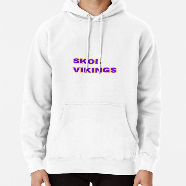 Men's Purple Minnesota Vikings Slogan Pullover Sweatshirt