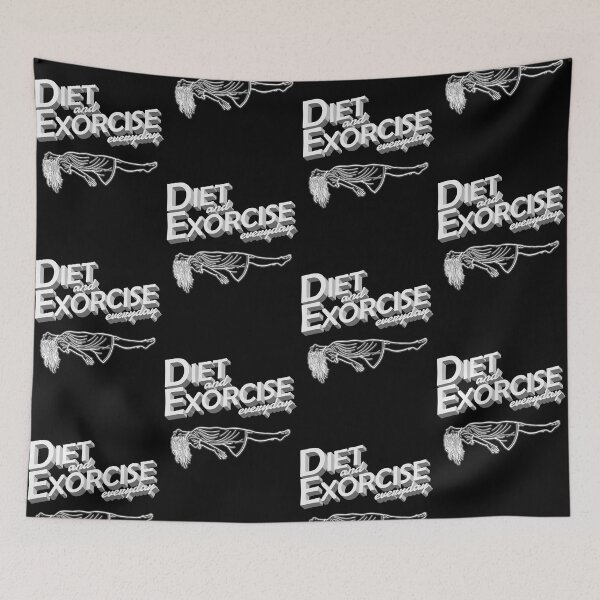 Item preview, Funny Diet and Exorcise Everyday  designed and sold by angus77ok.