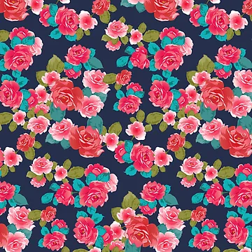 Artwork thumbnail, RED ROSES FLORAL by Ibrahim-Awad