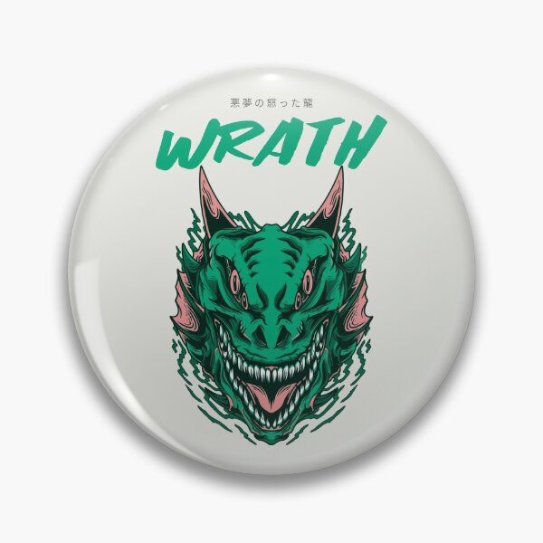Item preview, WARTH | 悪  夢  の  怒  っ  た  龍 designed and sold by AladdinMktgs.