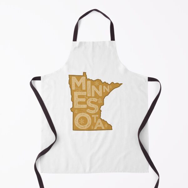 Item preview, Minnesota Map Typography Brown designed and sold by HelloGentry.