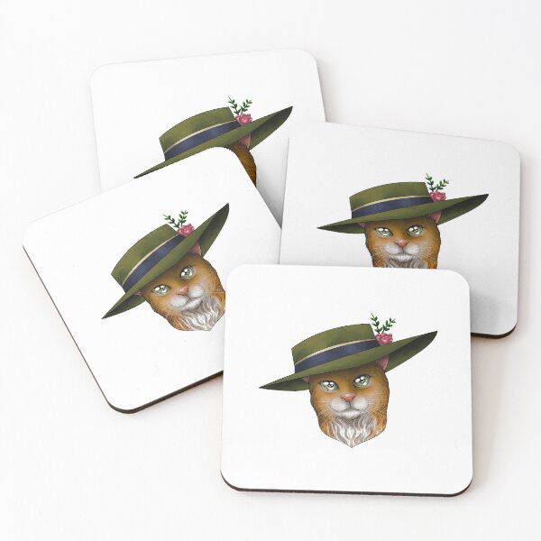 Item preview, Cool Cat Cool Hat designed and sold by Kyle Newman.