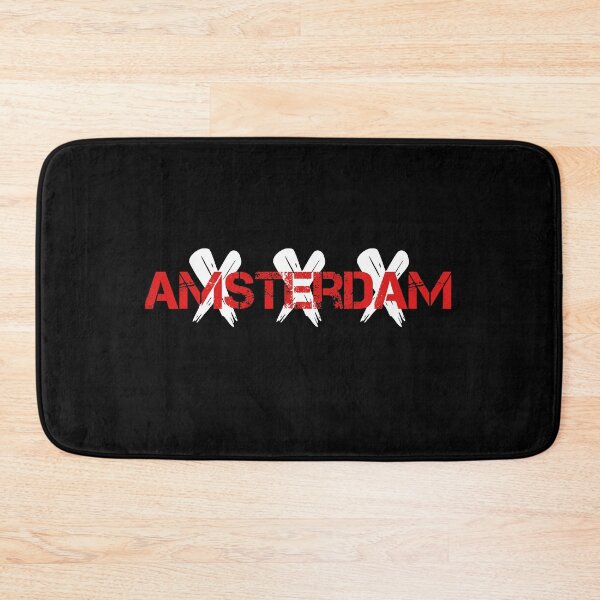 Item preview, Amsterdam flag Netherlands slogan designed and sold by ShirtzTonight.