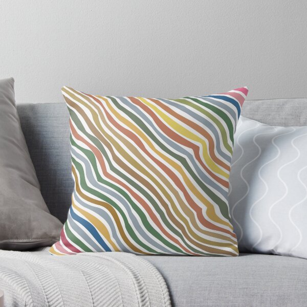 Item preview, Wavy Lines Patterns , Vintage Colorful Wavy Lines Patterns  designed and sold by garniturex.