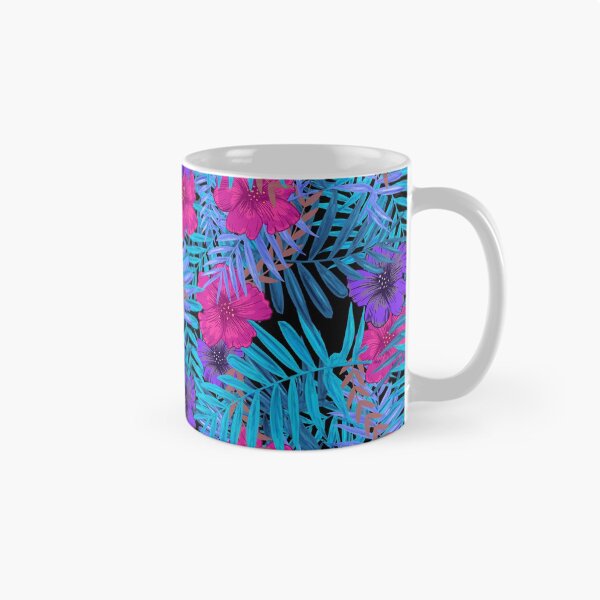 Item preview, BLUE LEAVES AND FLOWERS PATTERN designed and sold by Ibrahim-Awad.