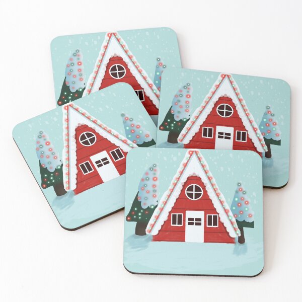 Item preview, Snowing cabin  designed and sold by Tannerart.