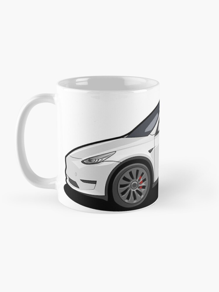 Tesla Emblem Coffee Mug Tesla Logo Cup Tesla Enthusiast Cup Electric Car  Gift