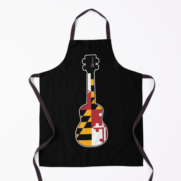 Item preview, Maryland Flag Ukulele for Musicians and Ukulele Lovers designed and sold by MarylandStyle.