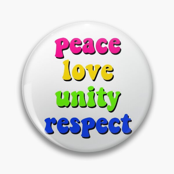 Item preview, plur - peace love unity respect designed and sold by wordswithfonts.