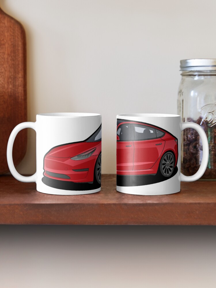 Tesla Model 3 Coffee Mug | Tesla Coffee Cups