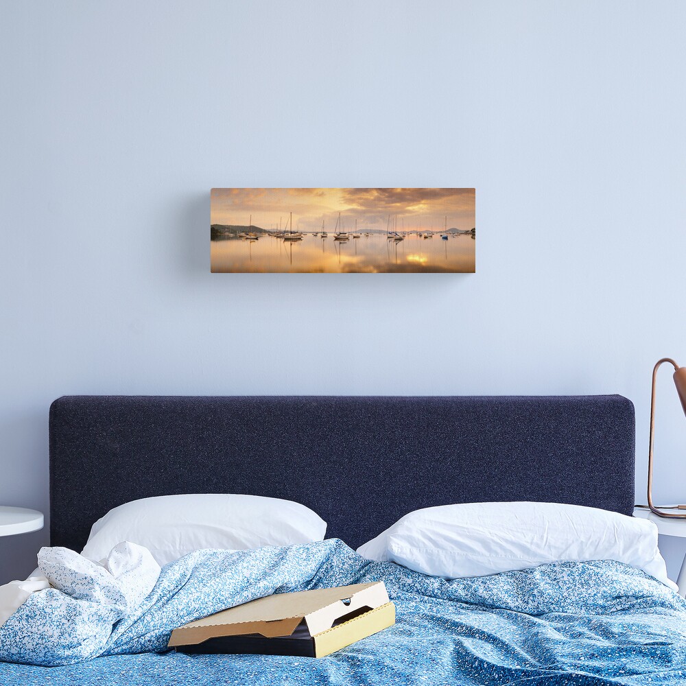 Koolewong Boats, New South Wales, Australia Canvas Print