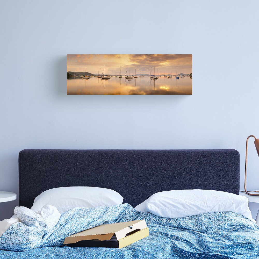 Koolewong Boats, New South Wales, Australia Canvas Print