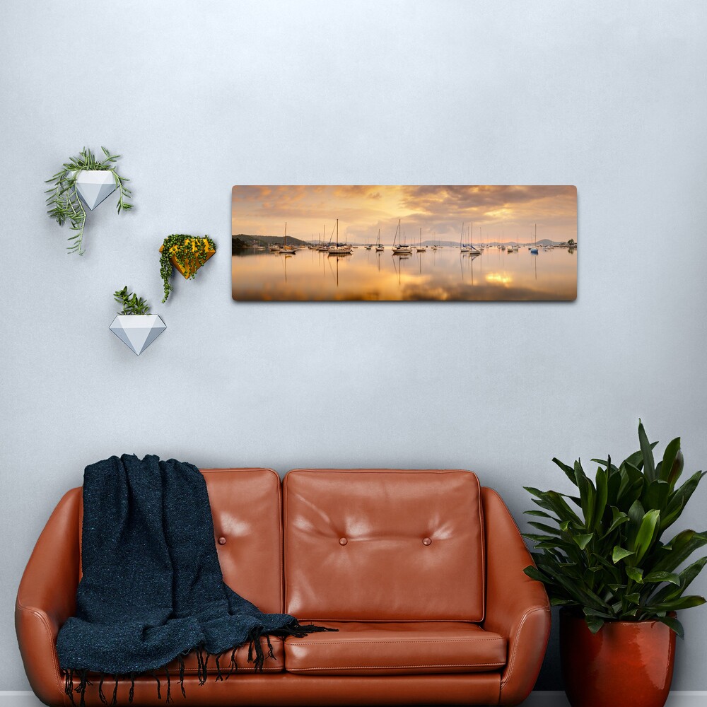 Koolewong Boats, New South Wales, Australia Metal Print
