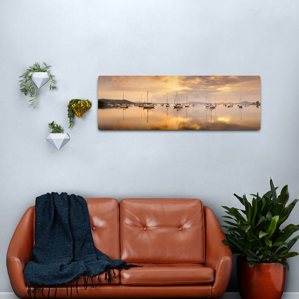 Koolewong Boats, New South Wales, Australia Metal Print