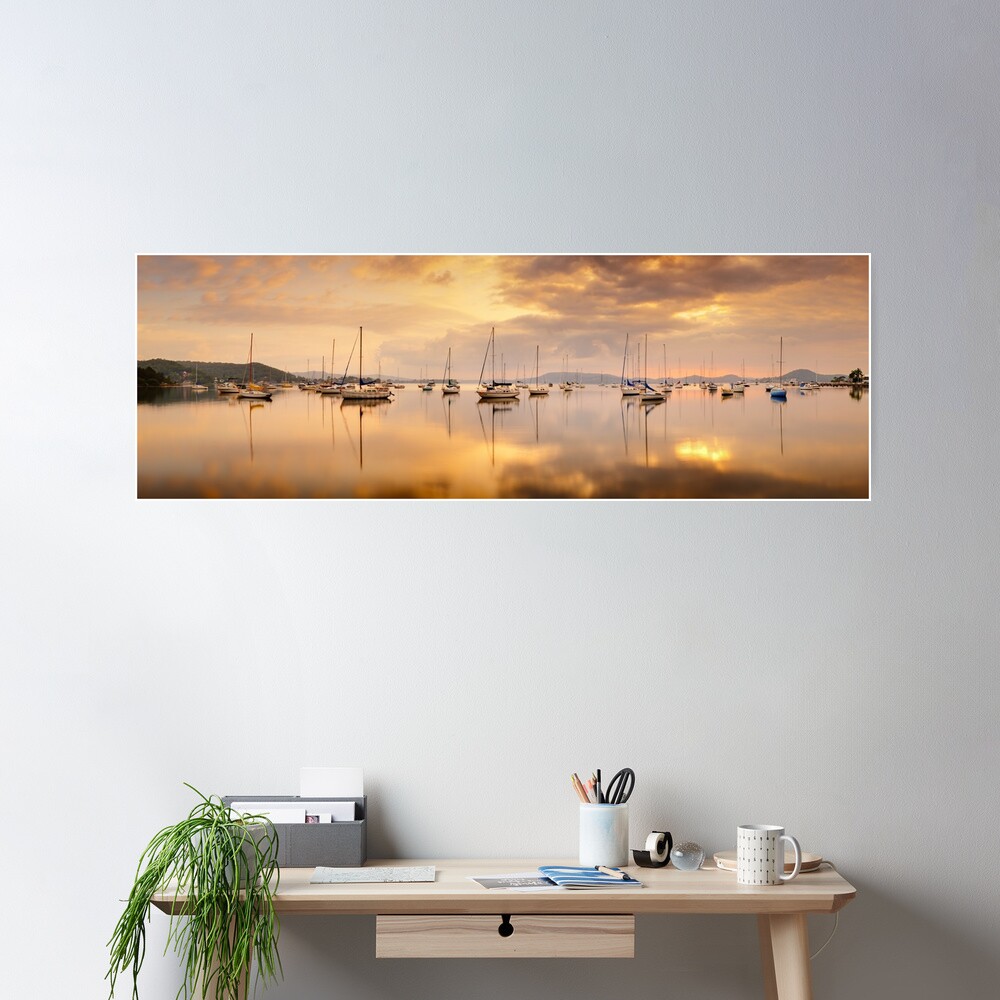 Koolewong Boats, New South Wales, Australia Poster